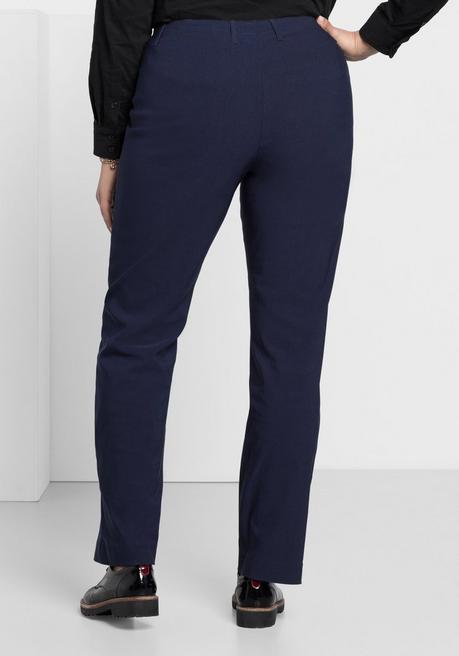 Sheego Bengalinhose In Gerader Form - Marine Sheego