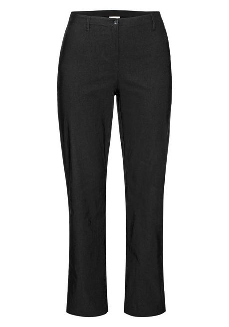 Sheego Bengalinhose In Gerader Form - Schwarz Sheego