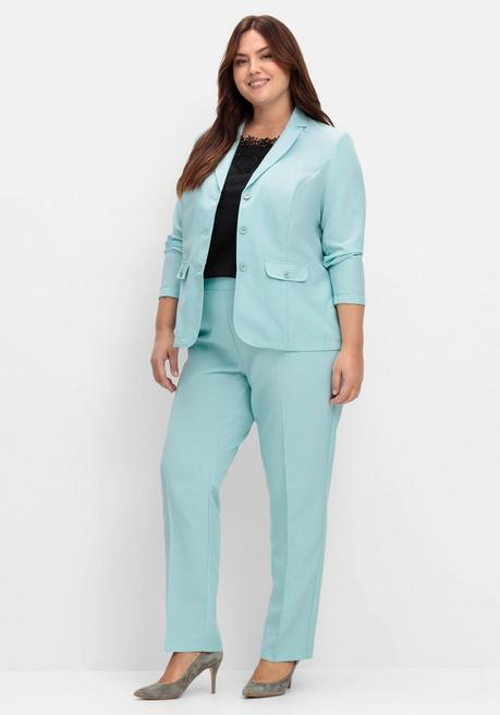 Sheego Blazer In Klassischer Form - Mint Sheego