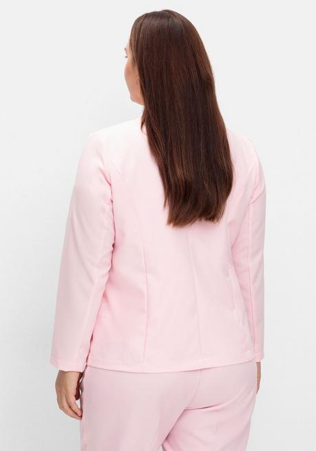 Sheego Blazer In Klassischer Form - Rosé Sheego