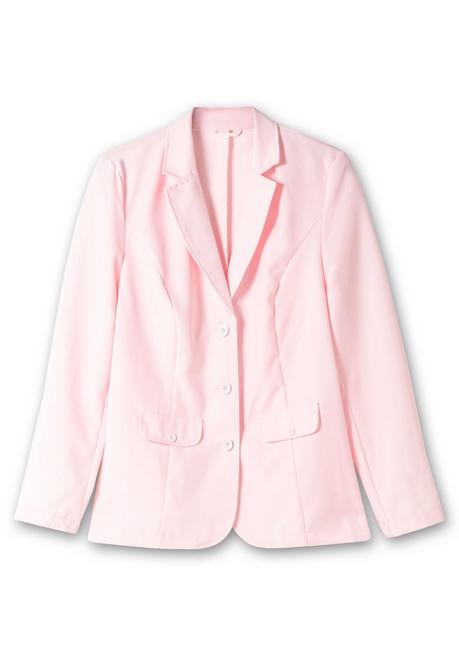 Sheego Blazer In Klassischer Form - Rosé Sheego