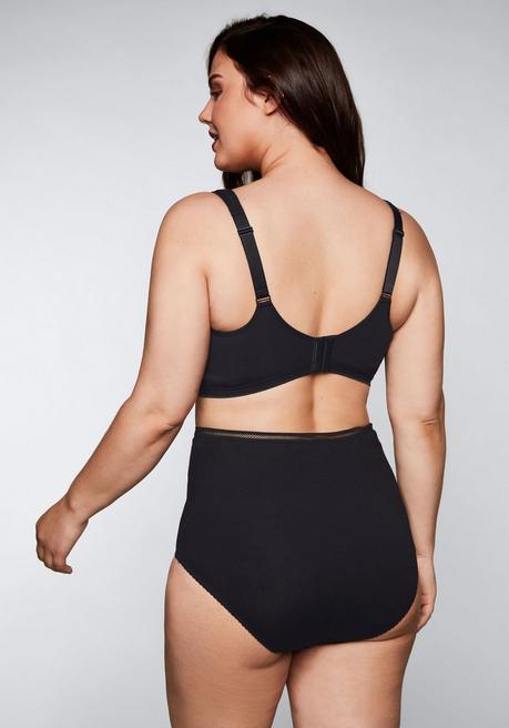 Sheego Doppelpack BHs Ohne Bügel - Schwarz Sheego