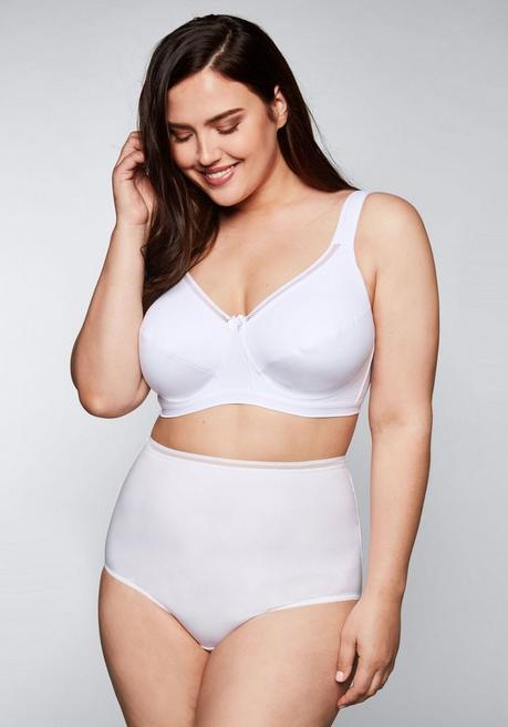 Sheego Doppelpack BHs Ohne Bügel - Weiß Sheego