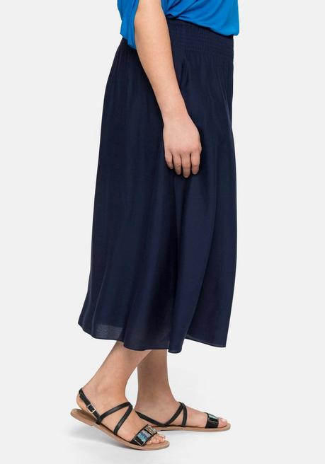 Sheego Hosenrock Mit Zwei Taschen - Marine Sheego