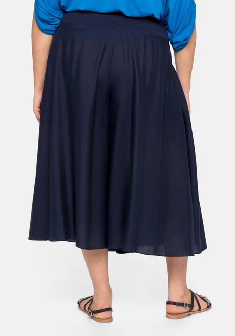 Sheego Hosenrock Mit Zwei Taschen - Marine Sheego