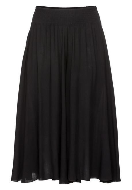 Sheego Hosenrock Mit Zwei Taschen - Schwarz Sheego