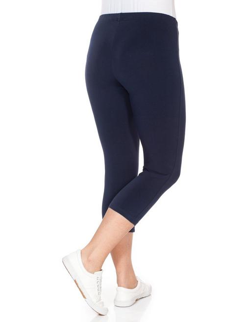 Sheego Leggings In Caprilänge - Marine Sheego