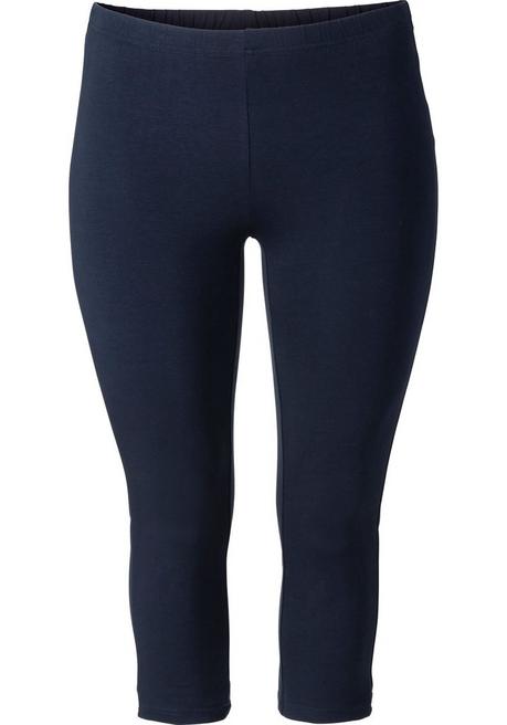 Sheego Leggings In Caprilänge - Marine Sheego