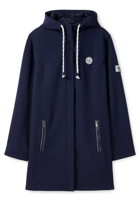 Sheego Long-Softshelljacke - Marine Sheego