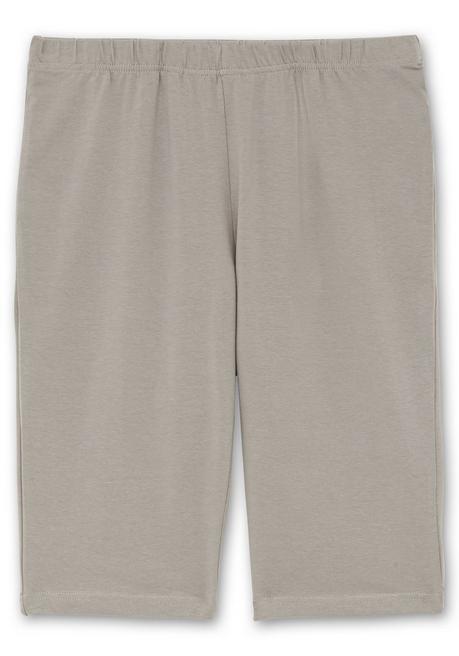 Sheego Radlerhose Mit Gummizugbund - Grau Sheego