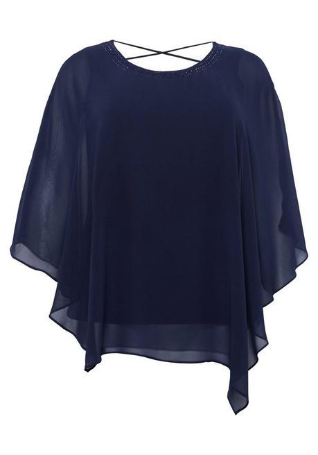 Sheego Tunika In 2-in-1-Optik - Marine Sheego