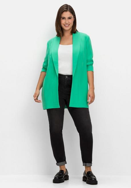 sheego Skinny Jeans in Curvy-Schnitt SUSANNE - black Denim sheego