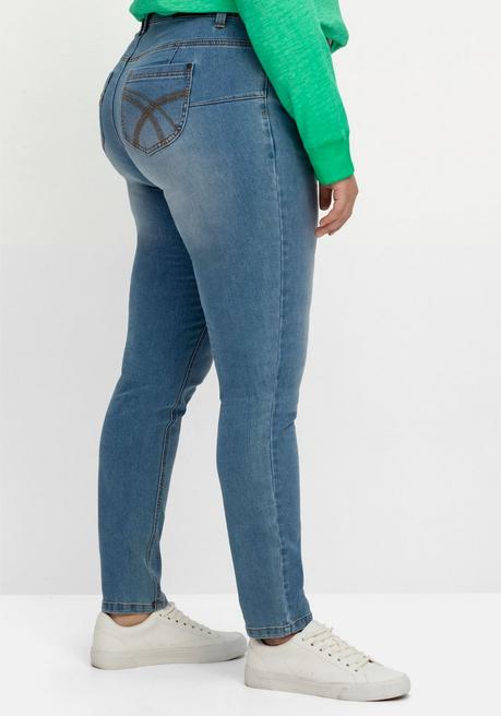 Sheego Skinny Jeans In Curvy-Schnitt SUSANNE - Blue Denim Sheego