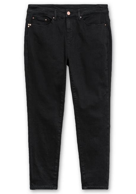Sheego Skinny Stretch-Jeans Mit Bodyforming-Effekt - Black Denim Sheego