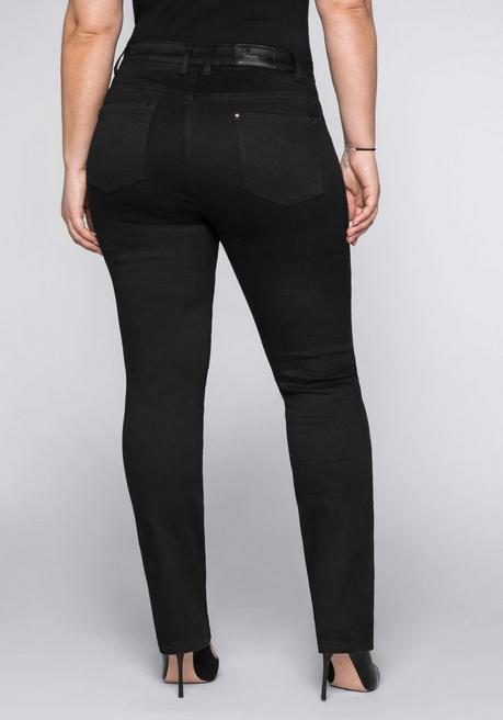 Sheego Skinny Stretch-Jeans Mit Bodyforming-Effekt - Black Denim Sheego