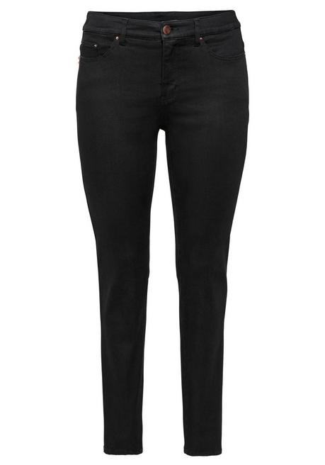 Sheego Skinny Stretch-Jeans Mit Bodyforming-Effekt - Black Denim Sheego