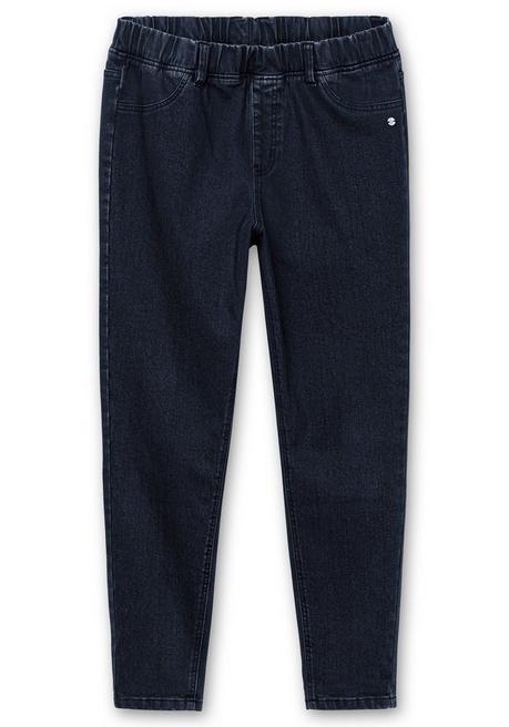 Sheego Skinny Thermojeans Mit Schlupfbund, Innen Angeraut - Dark Blue Denim Sheego