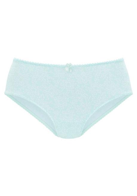 NUANCE Slip In Extrahohem Schnitt, Aus Baumwolle - Mint-weiß Sheego