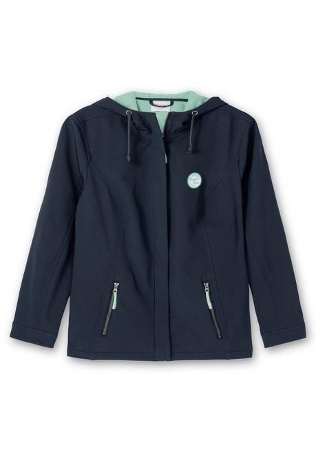 Sheego Softshell-Jacke Mit Fleece-Innenseite - Nachtblau Sheego