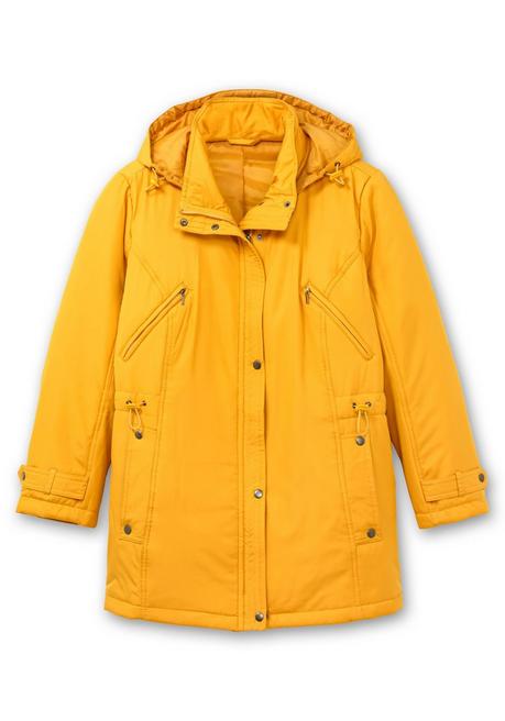 Sheego Steppjacke Mit Tunnelzug In Der Taille - Ocker Sheego