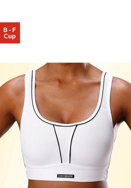Swemark Sport-BH - weiß sheego