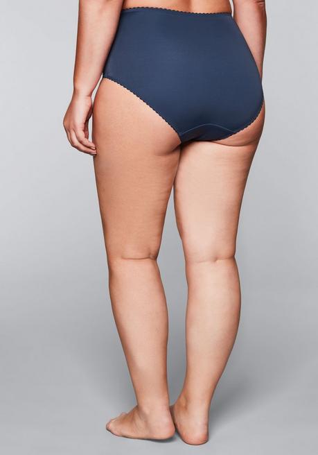 Sheego Taillenslip Mit Transparenter Spitze - Saphir Sheego