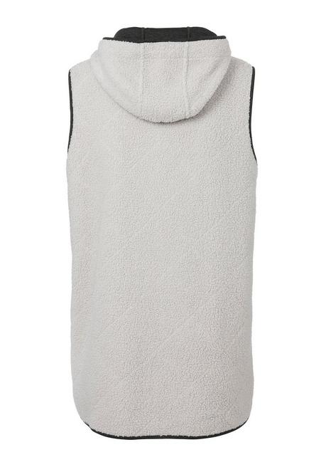 VIA APPIA DUE Teddyweste In Doubleface-Optik Mit Kapuze - Creme Sheego