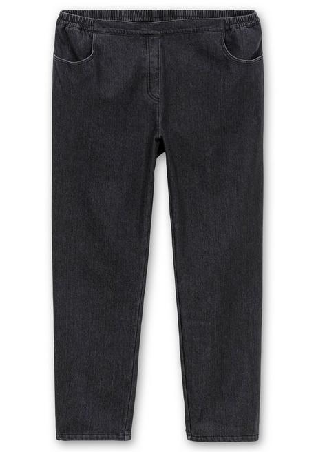 Sheego Thermojeans Mit Komfortbund Und Fleece-Futter - Black Denim Sheego