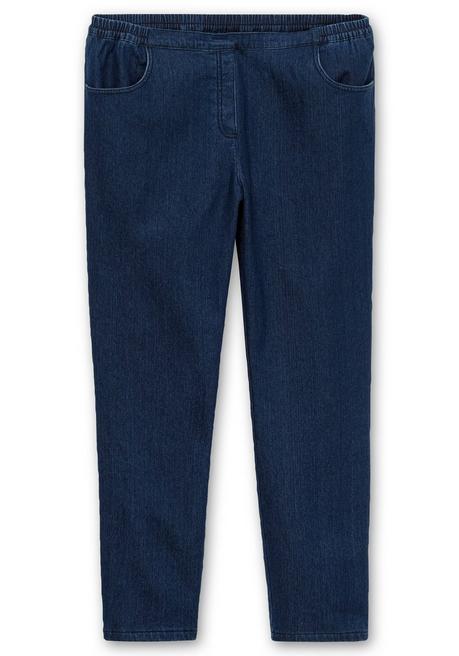 Sheego Thermojeans Mit Komfortbund Und Fleece-Futter - Dark Blue Denim Sheego