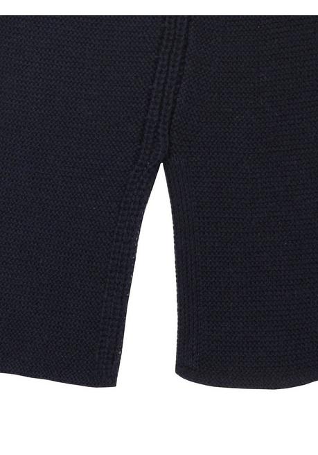 VIA APPIA DUE Verschlussloser Cardigan Im Linksstrickmuster - Dunkelblau Sheego