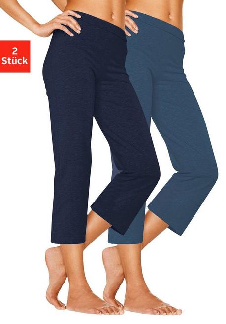 Vivance Active Caprihose - Jeansblau Sheego