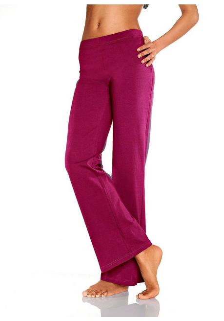 Vivance Active Jazzpants - Schwarz+beere Sheego