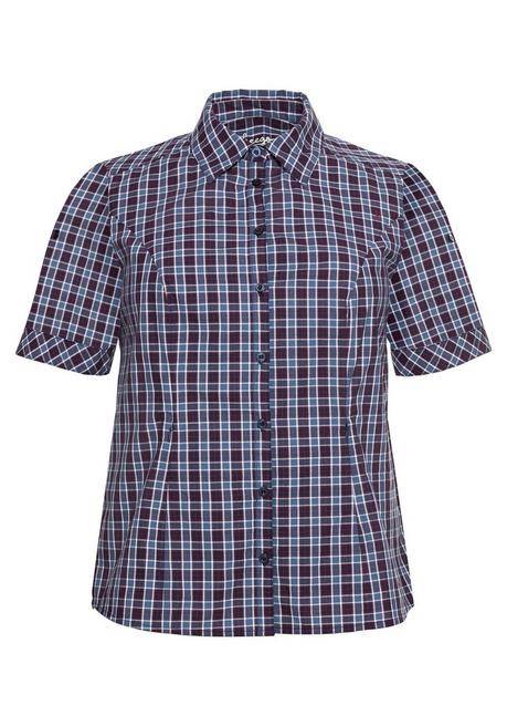 Sheego Wanderbluse Mit Reißverschluss-Taschen - Marine Sheego