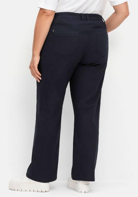Sheego Weite Hose Im Curvy-Schnitt ELLA - Tiefblau Sheego