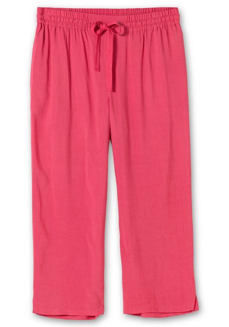 Sheego Weite Hose Mit Schlupfbund, Knöchelfrei - Magenta Sheego