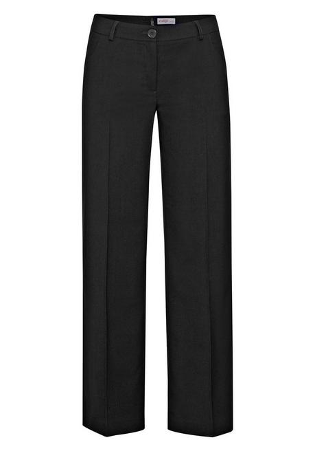 Sheego Weite Stretchhose Mit Bügelfalte - Schwarz Sheego