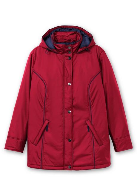Sheego Wind- Und Wasserabweisende Funktionsjacke - Rot Sheego