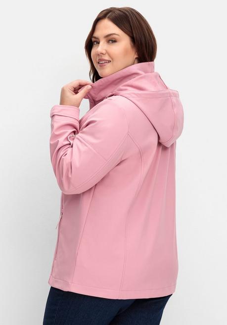 Sheego X Collection L. Wind- Und Wasserabweisende Softshelljacke - Altrosa Sheego