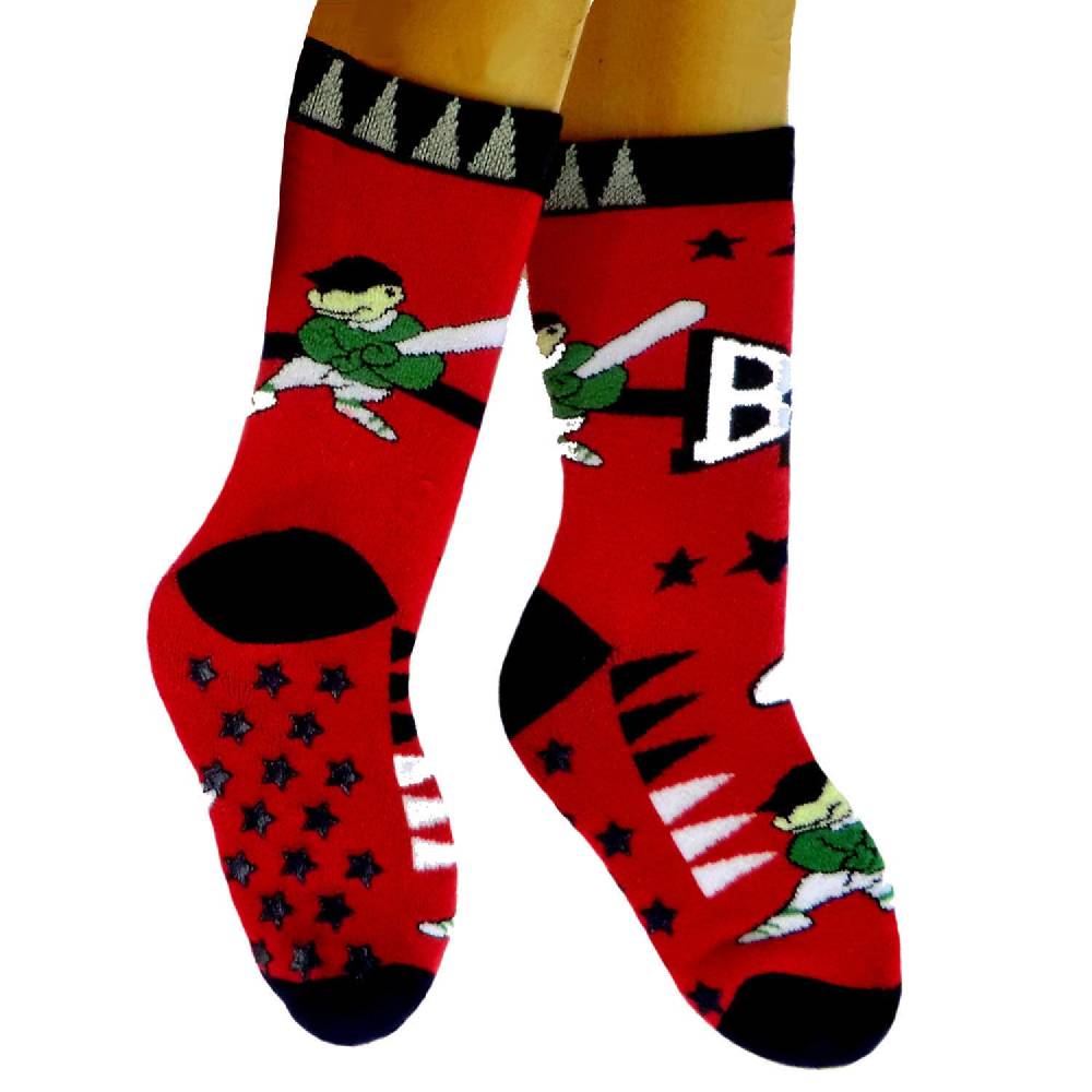 Shimasocks ABS Socken Kinder Einzelpaar Motiv Baseball