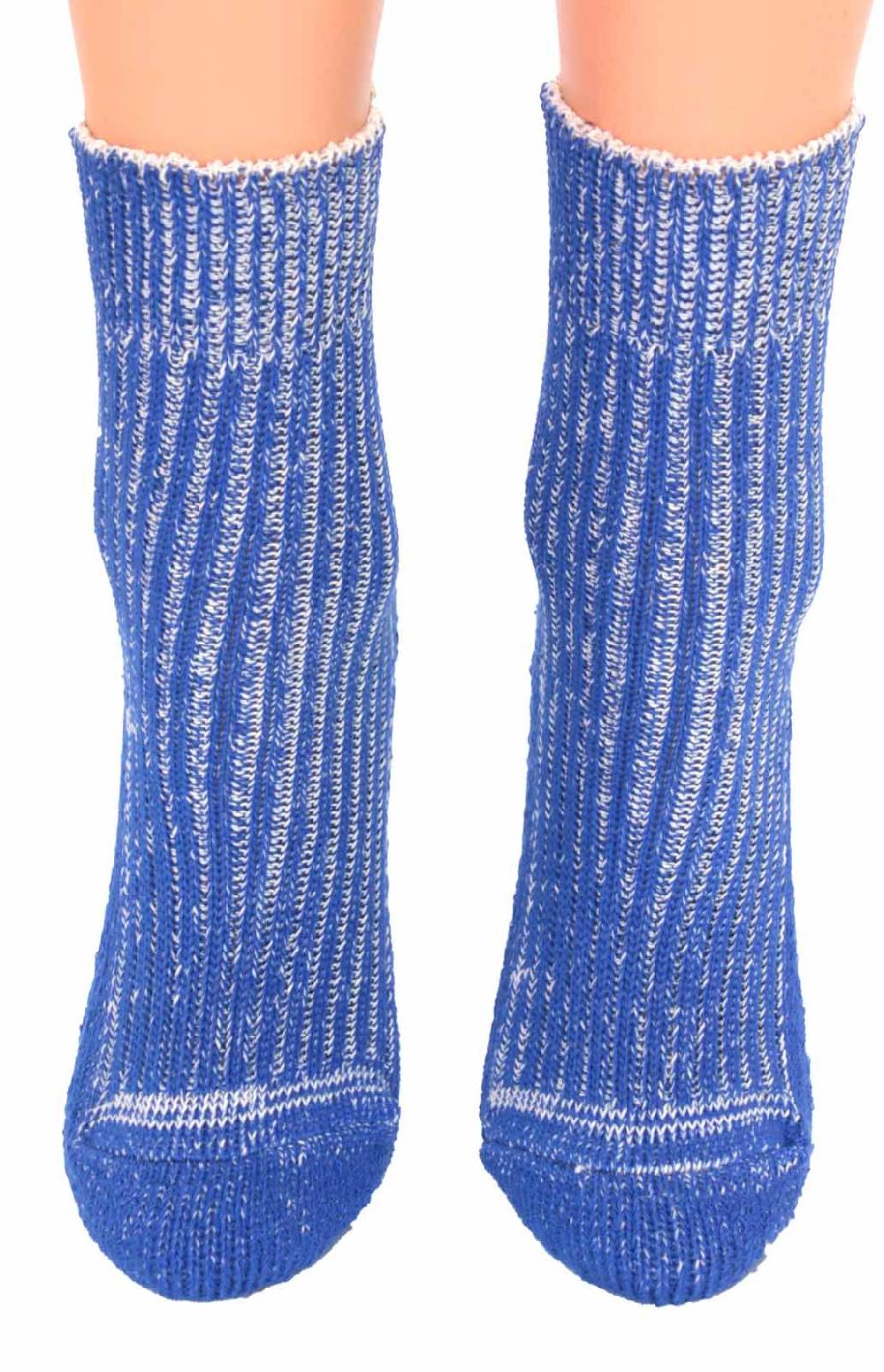 Shimasocks Baby Kinder Damen Socken Söckchen mit Plüschsohle meliert