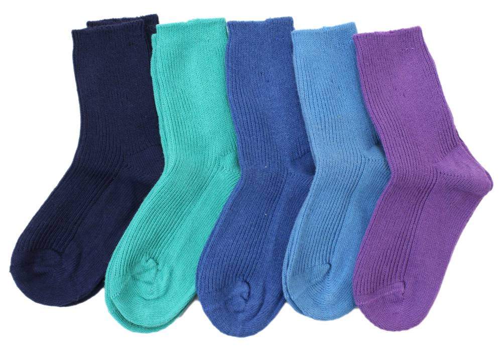 Shimasocks Baby Kinder Socken Söckchen 5er Pack uni