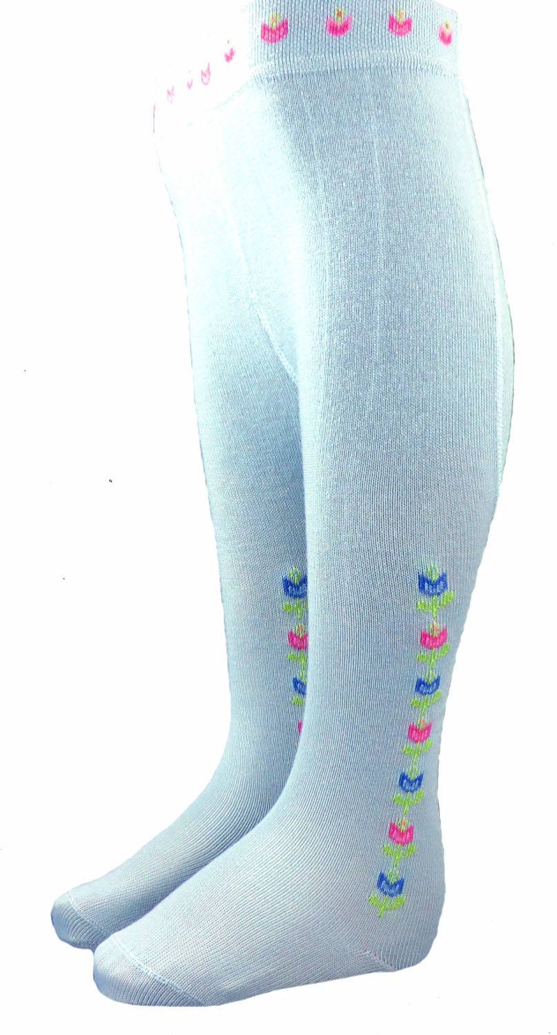Shimasocks Baby Kinder Strumpfhose Flowers Blumenranke