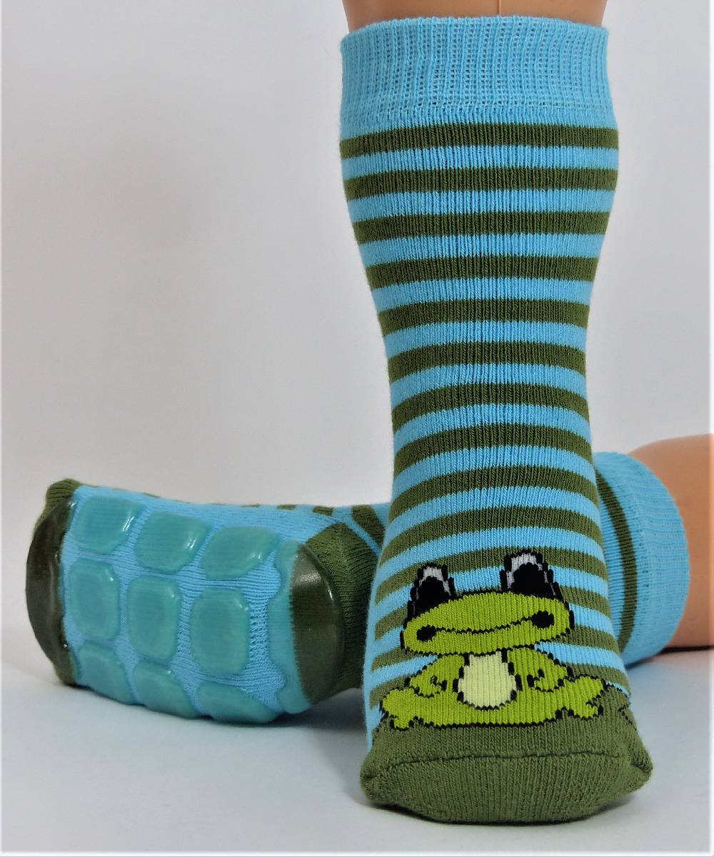 Shimasocks Baby Kindersöckchen Vollplüsch mit Antirutschsohle