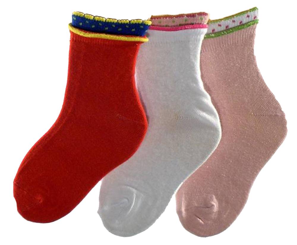 Shimasocks Baby Kurzschaft Socken Overlocksaum 3er Pack