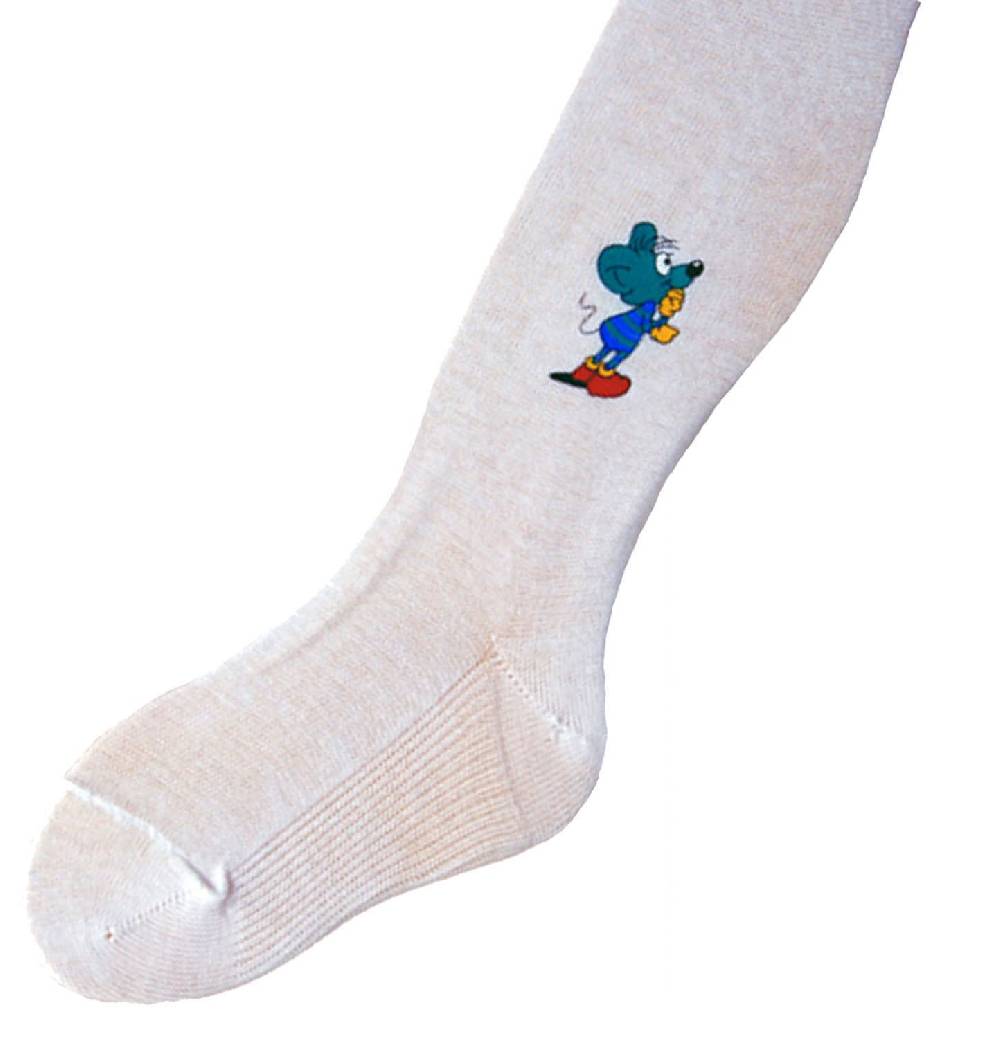 Shimasocks Baby Strumpfhose 98% Baumwolle glatt mit Motiv