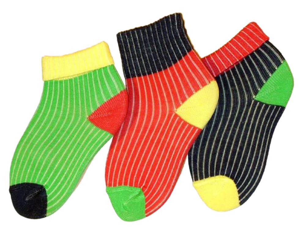 Shimasocks Baby Umschlagsöckchen Baumwolle 3er Pack