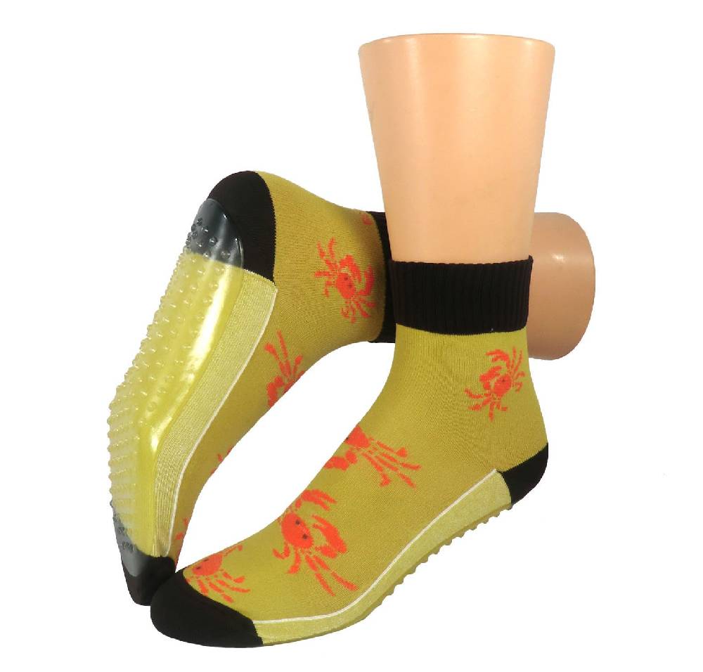 Shimasocks Beach & Wattwandersocken "KRABBE" für Kinder, Damen & Herren - Strandsocken