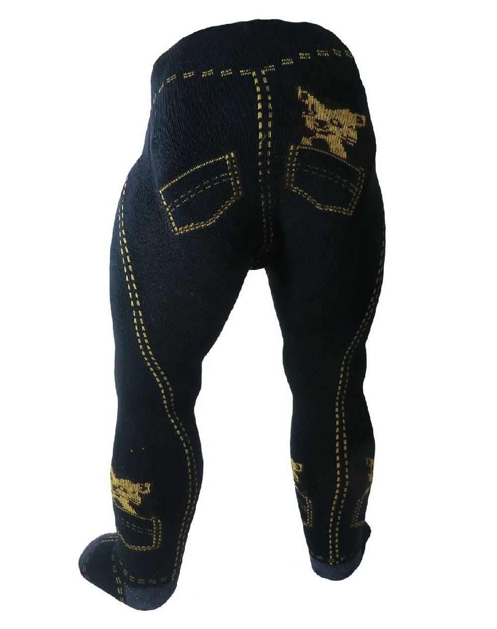 Shimasocks Coole Baby Strumpfhose in Jeans Optik - Babystrumpfhose für Jungen & Mädchen