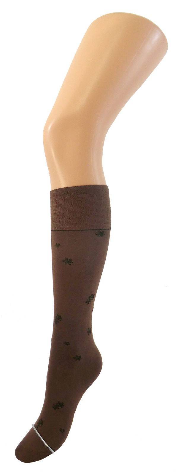 Shimasocks Damen Feinkniestrümpfe gemustert Microfaser 70 DEN