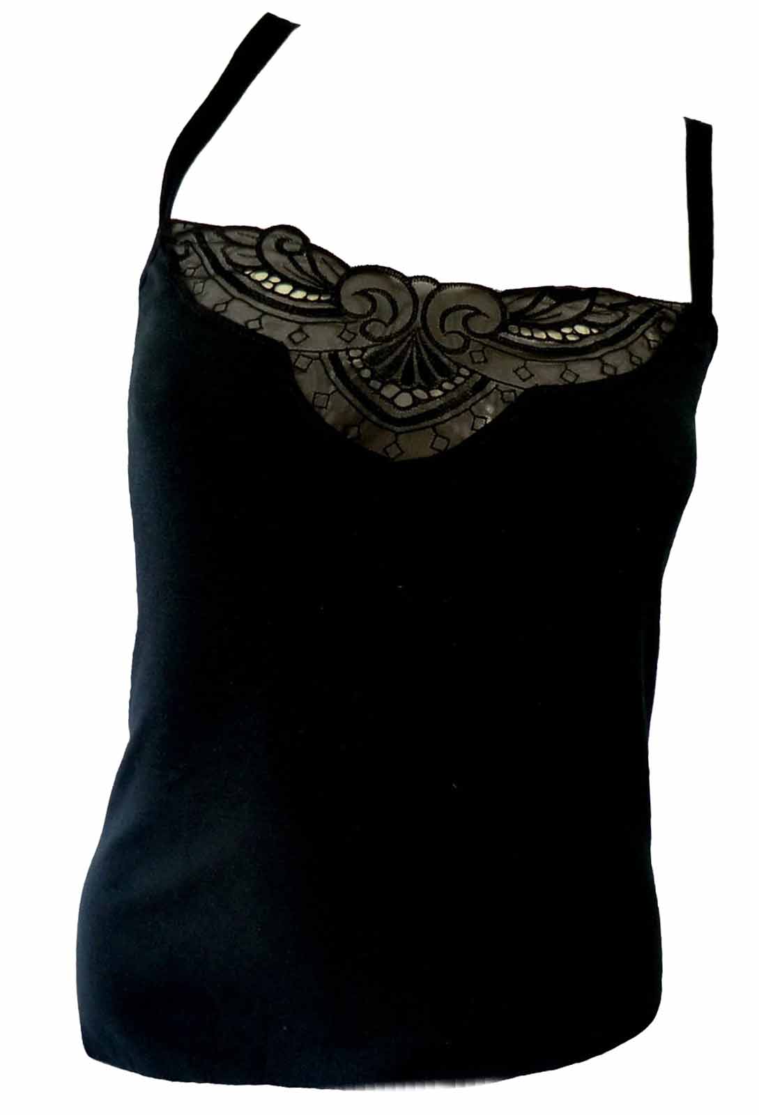 Shimasocks Damen Feinstrick Unterhemd mit Spaghetti Trägern Shimasocks Damen Feinstrick Unterhemd mit Spaghetti Trägern